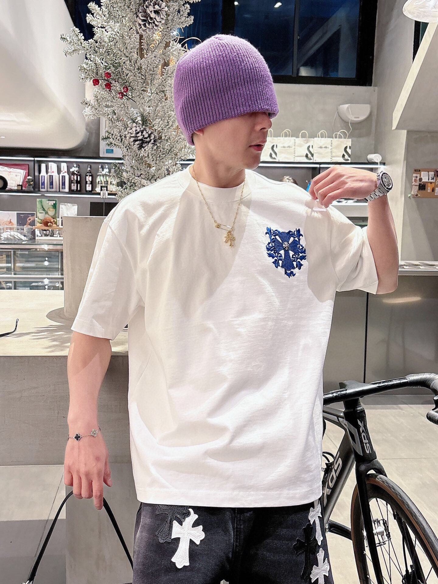 LuxluxHouse Best Quality Clothes Chrome Hearts T-shirt