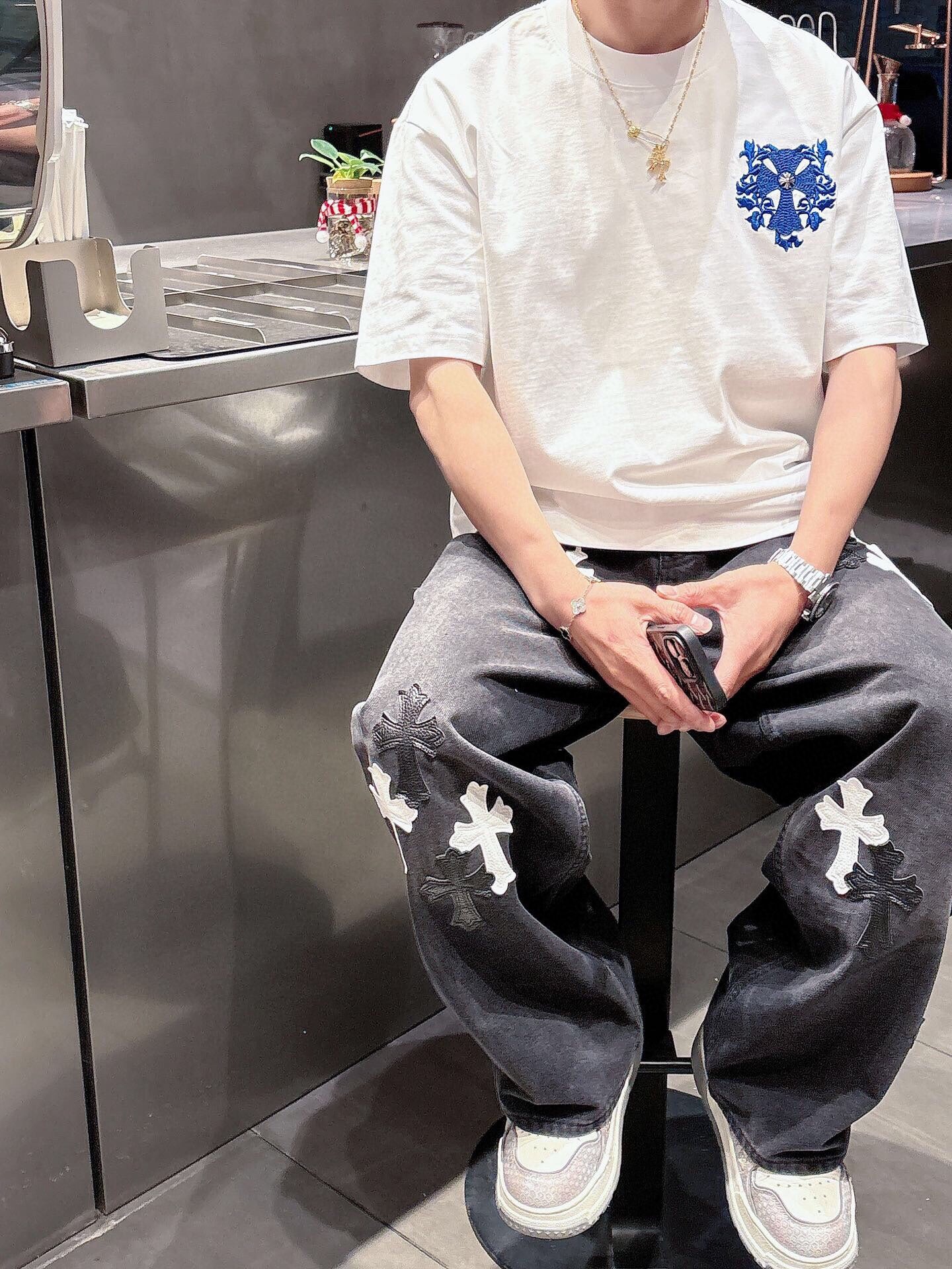 LuxluxHouse Best Quality Clothes Chrome Hearts T-shirt