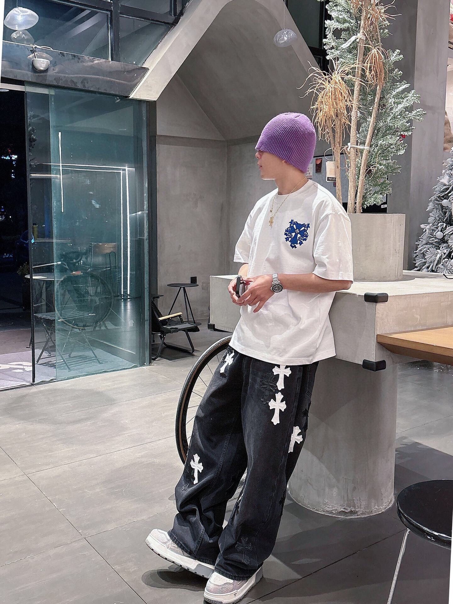 LuxluxHouse Best Quality Clothes Chrome Hearts T-shirt