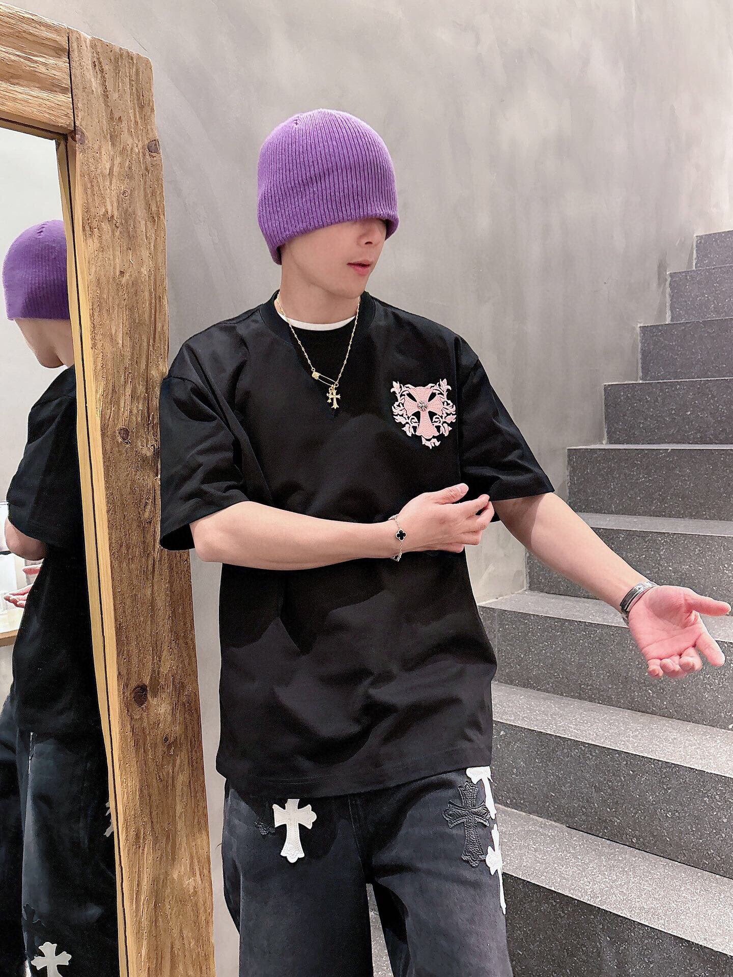 LuxluxHouse Best Quality Clothes Chrome Hearts T-shirt