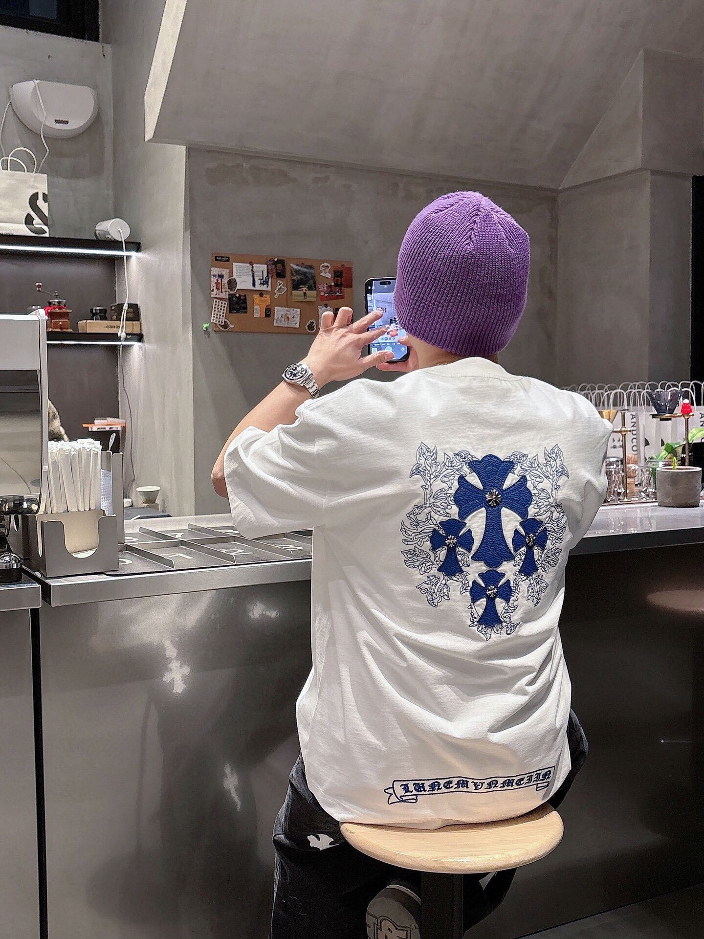 LuxluxHouse Best Quality Clothes Chrome Hearts T-shirt