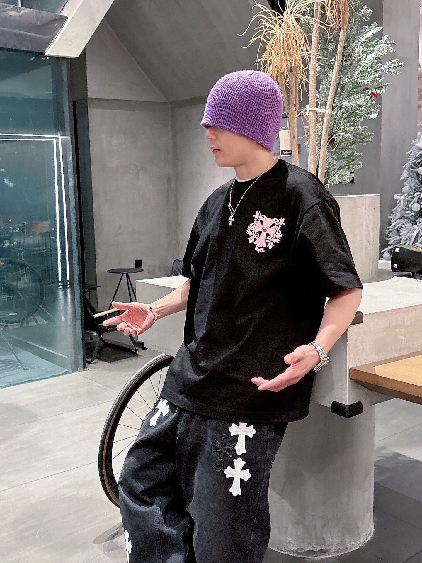 LuxluxHouse Best Quality Clothes Chrome Hearts T-shirt