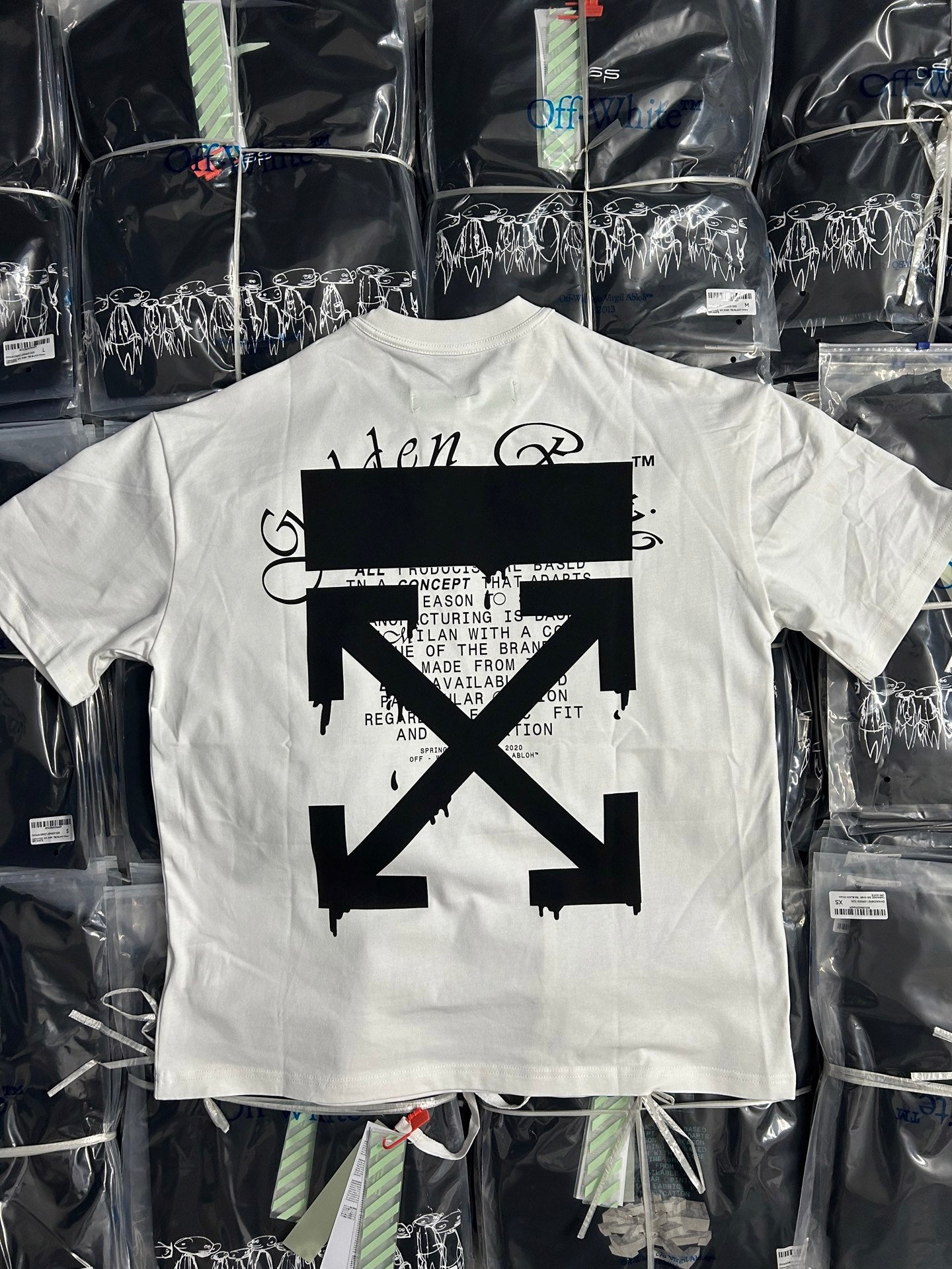 LuxluxHouse Best Quality Clothes Off White T-shirt