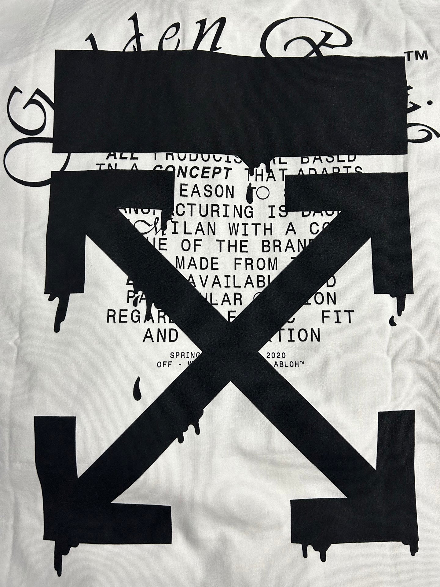 LuxluxHouse Best Quality Clothes Off White T-shirt