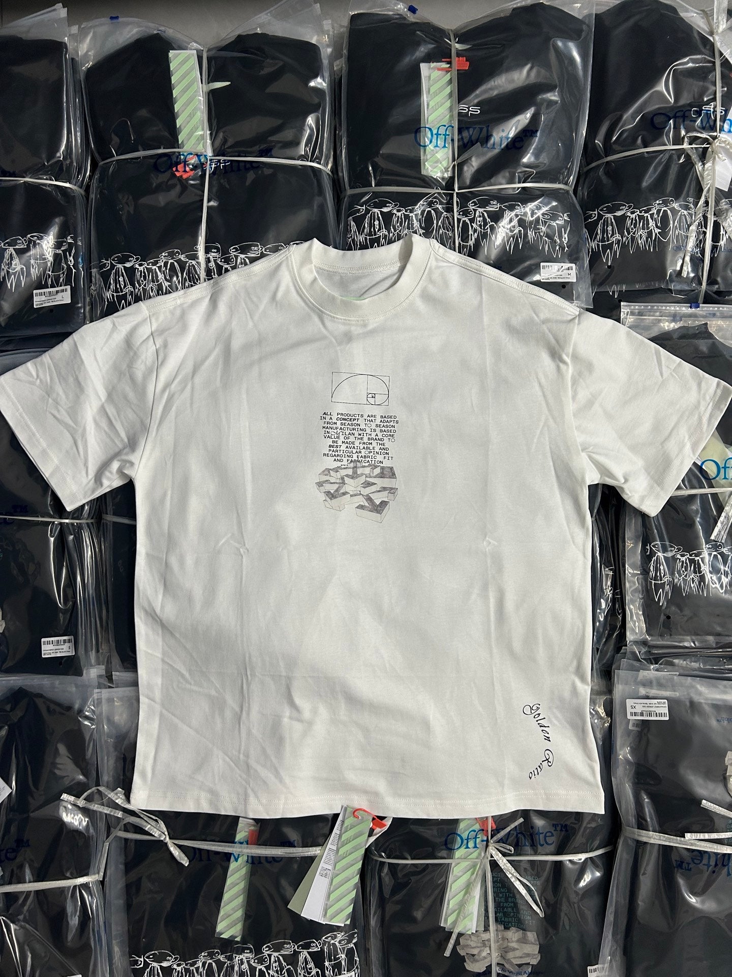 LuxluxHouse Best Quality Clothes Off White T-shirt