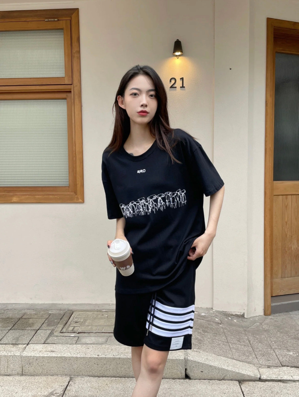 LuxluxHouse Best Quality Clothes Off White T-shirt