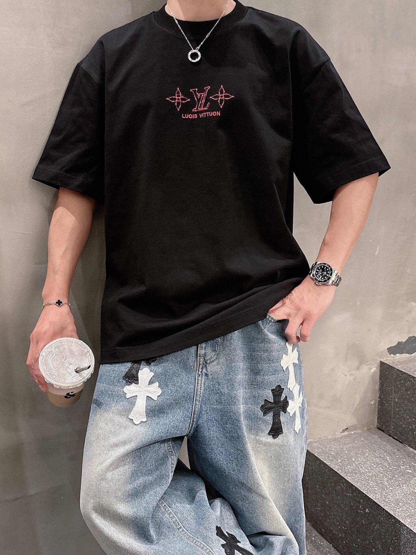 LuxluxHouse Best Quality Clothes T-shirt Louis Vuitton