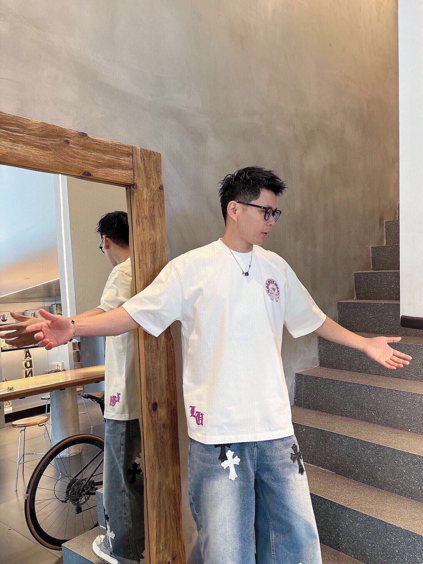 LuxluxHouse Best Quality Clothes Chrome Hearts T-shirt