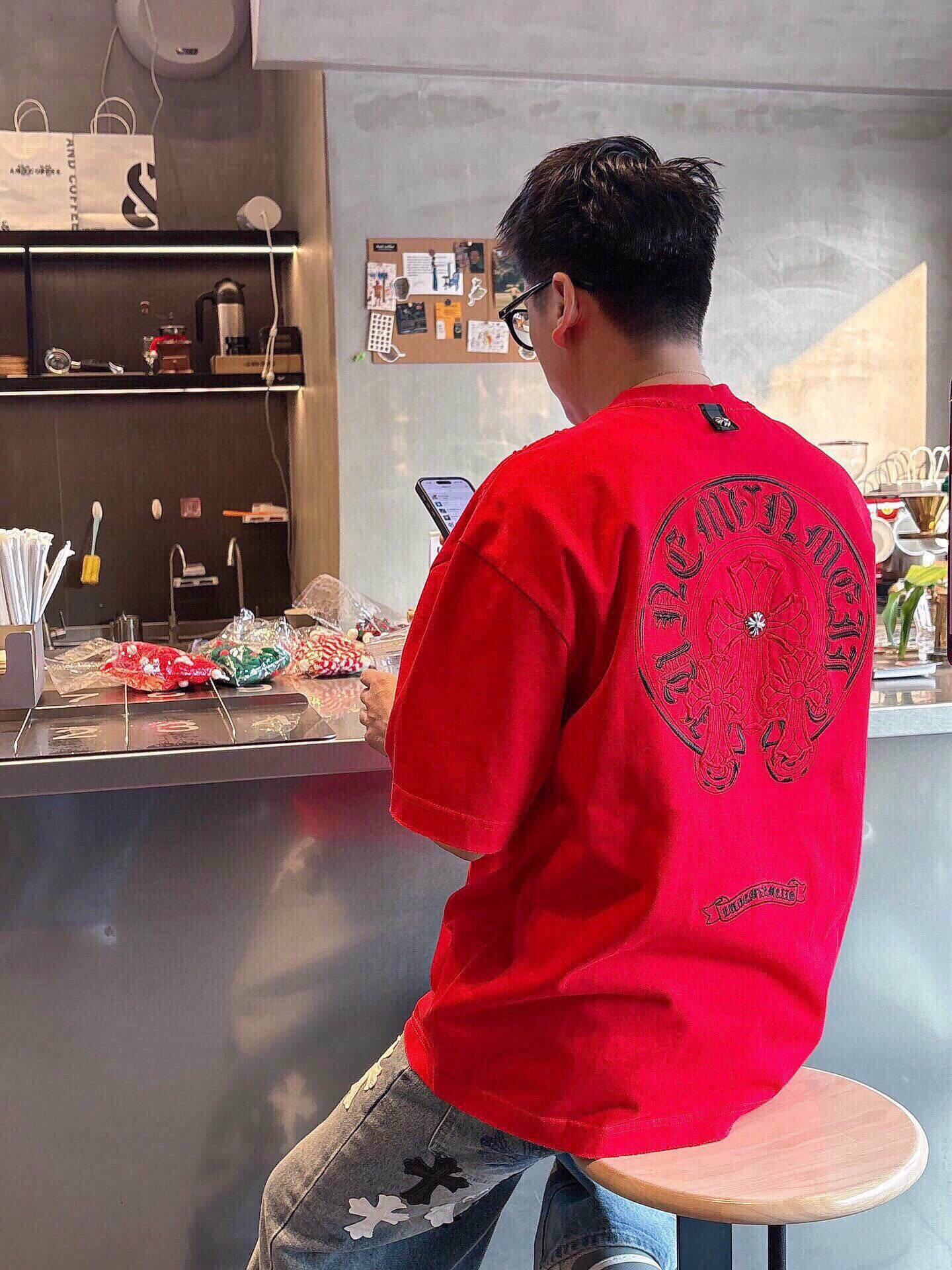 LuxluxHouse Best Quality Clothes Chrome Hearts T-shirt