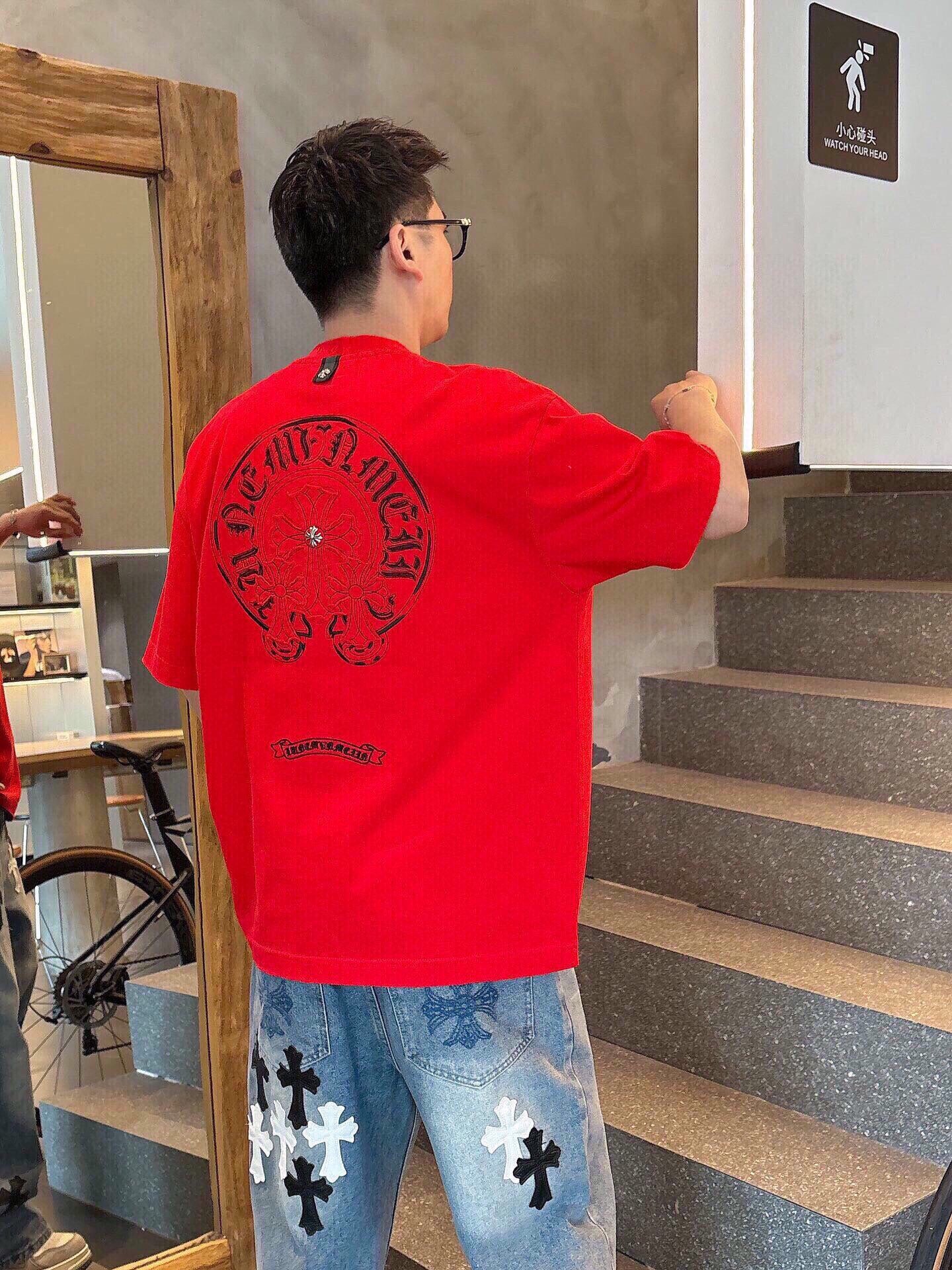 LuxluxHouse Best Quality Clothes Chrome Hearts T-shirt