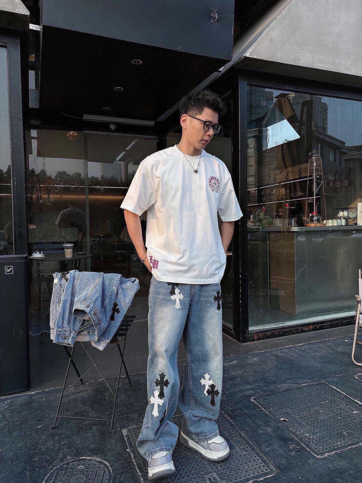 LuxluxHouse Best Quality Clothes Chrome Hearts T-shirt