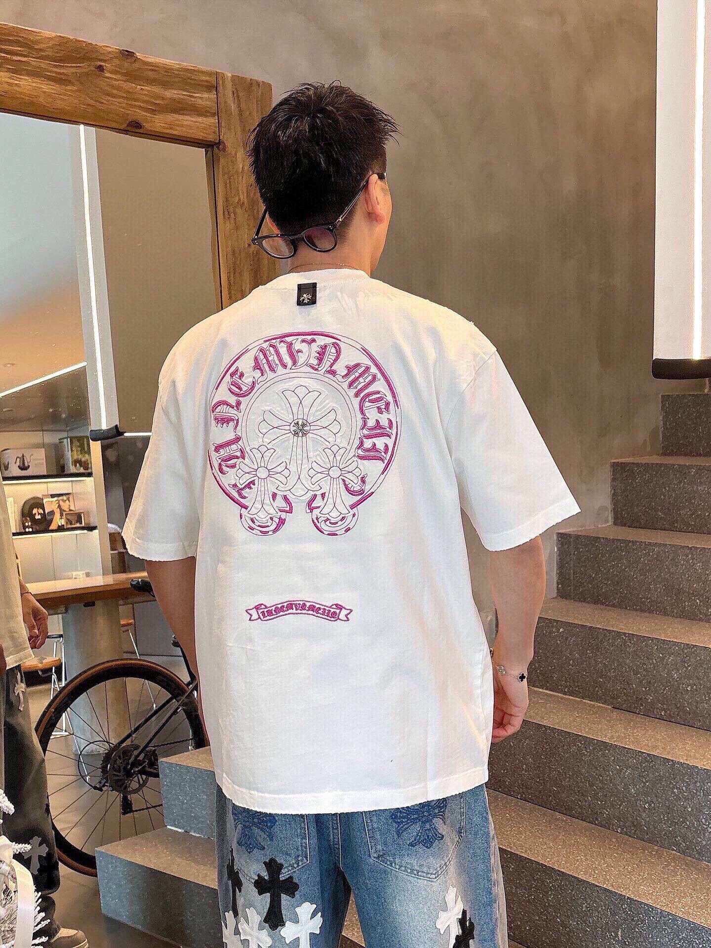 LuxluxHouse Best Quality Clothes Chrome Hearts T-shirt