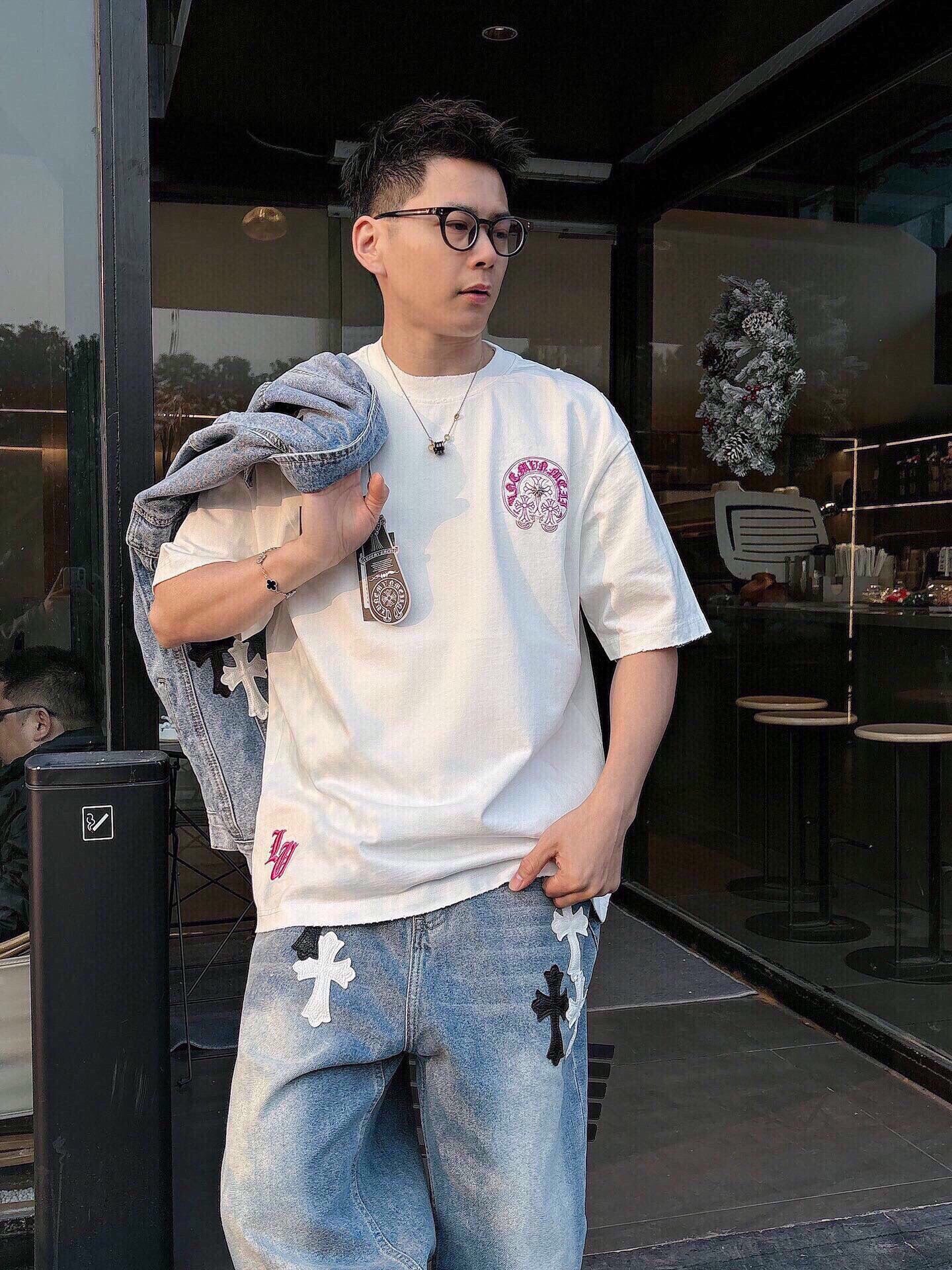 LuxluxHouse Best Quality Clothes Chrome Hearts T-shirt