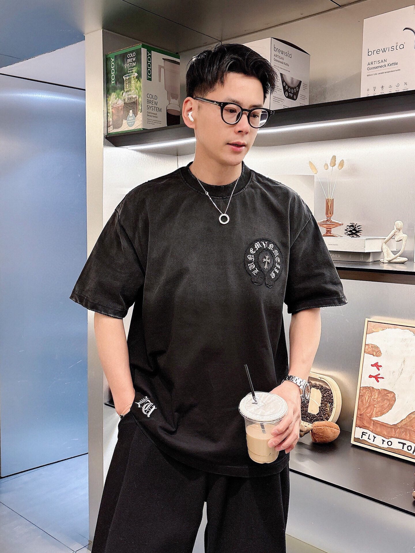 LuxluxHouse Best Quality Clothes Chrome Hearts T-shirt