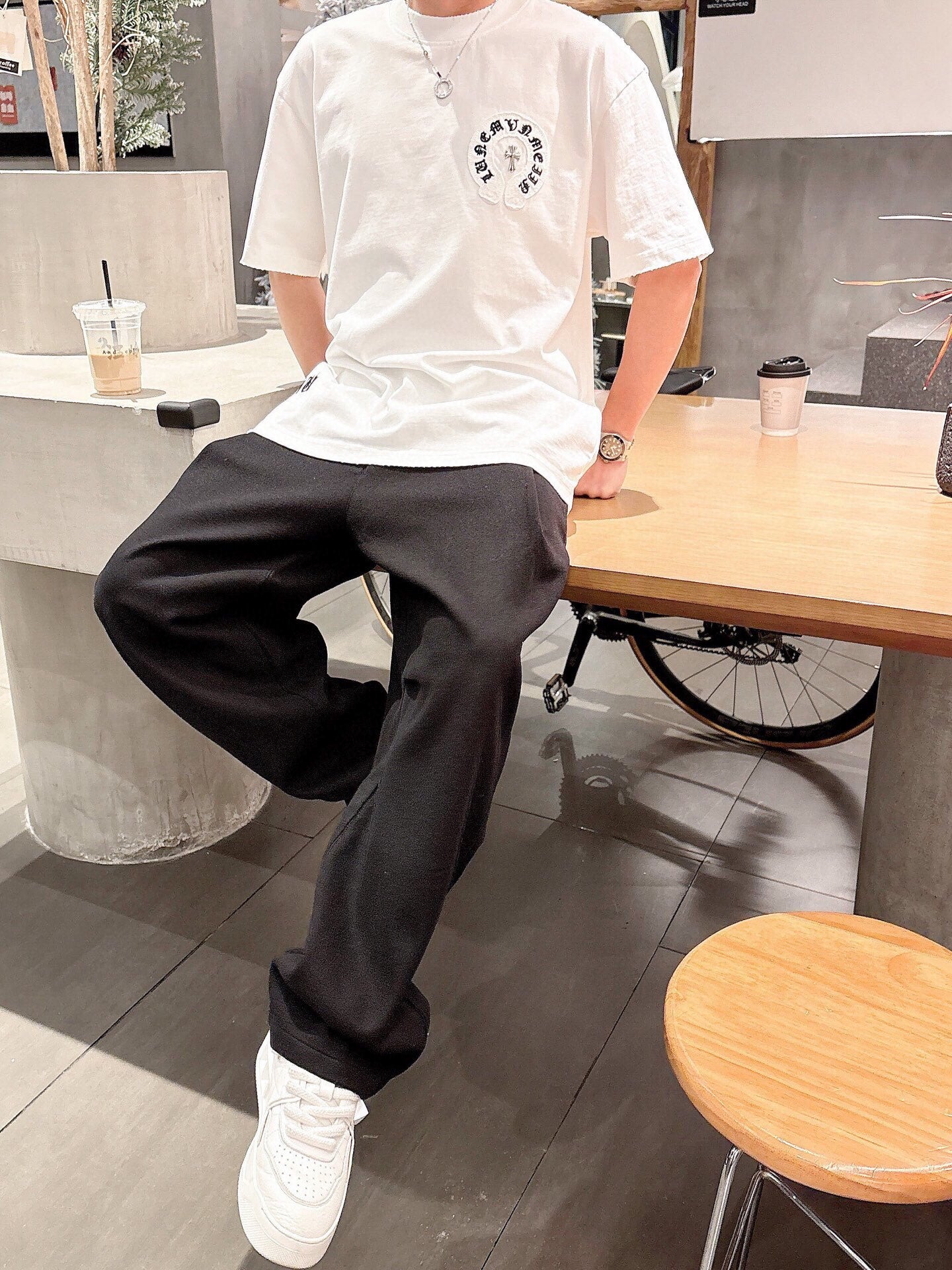 LuxluxHouse Best Quality Clothes Chrome Hearts T-shirt