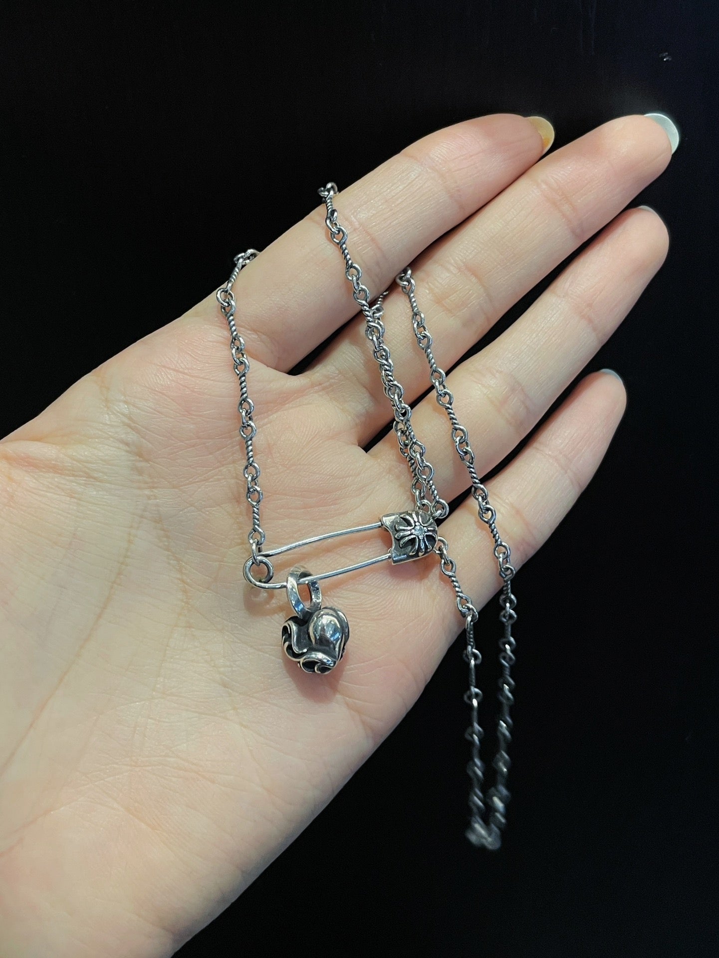 LuxluxHouse Best Quality Accessories Necklace Chrome Hearts