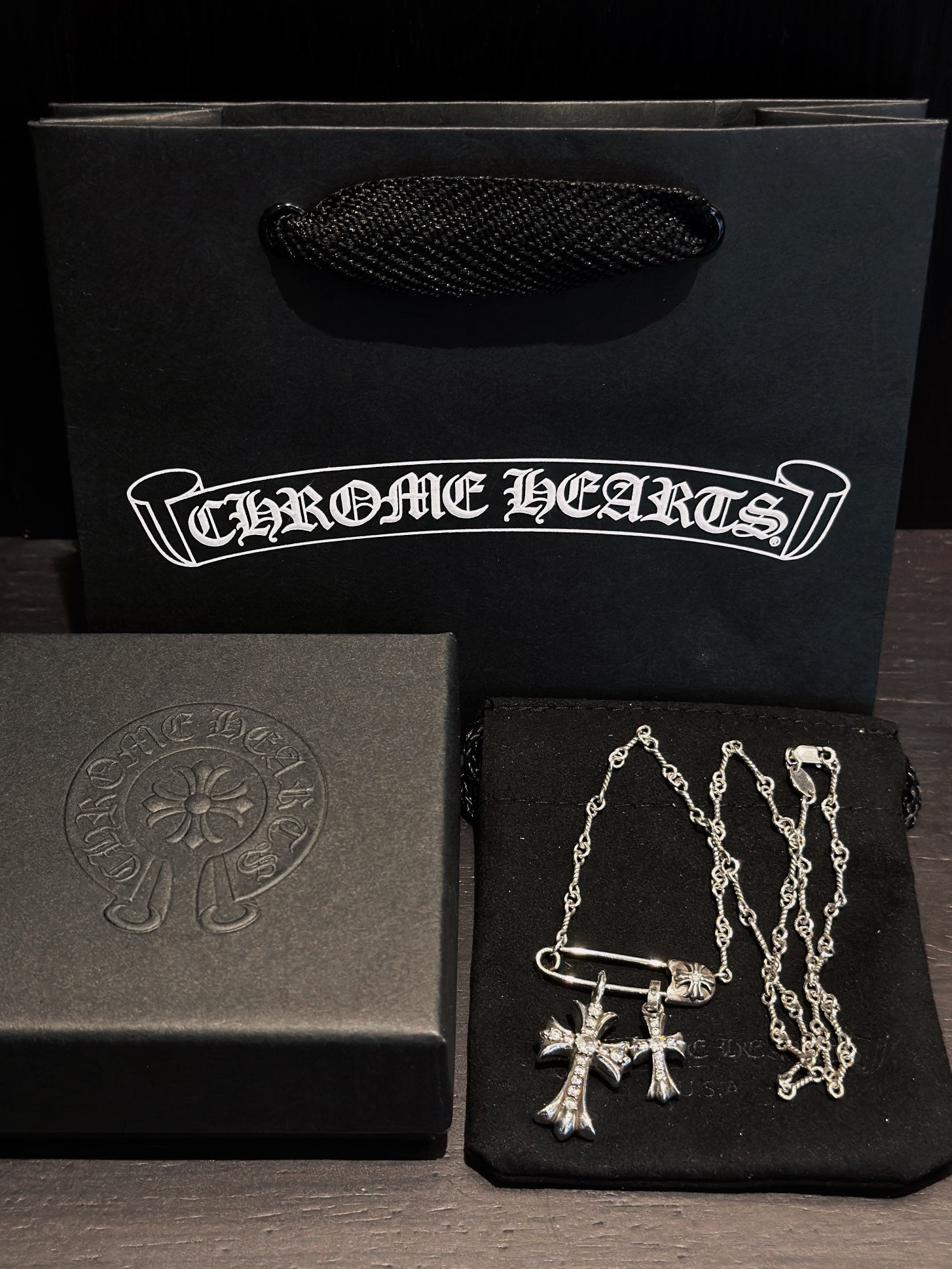 LuxluxHouse Best Quality Accessories Necklace Chrome Hearts