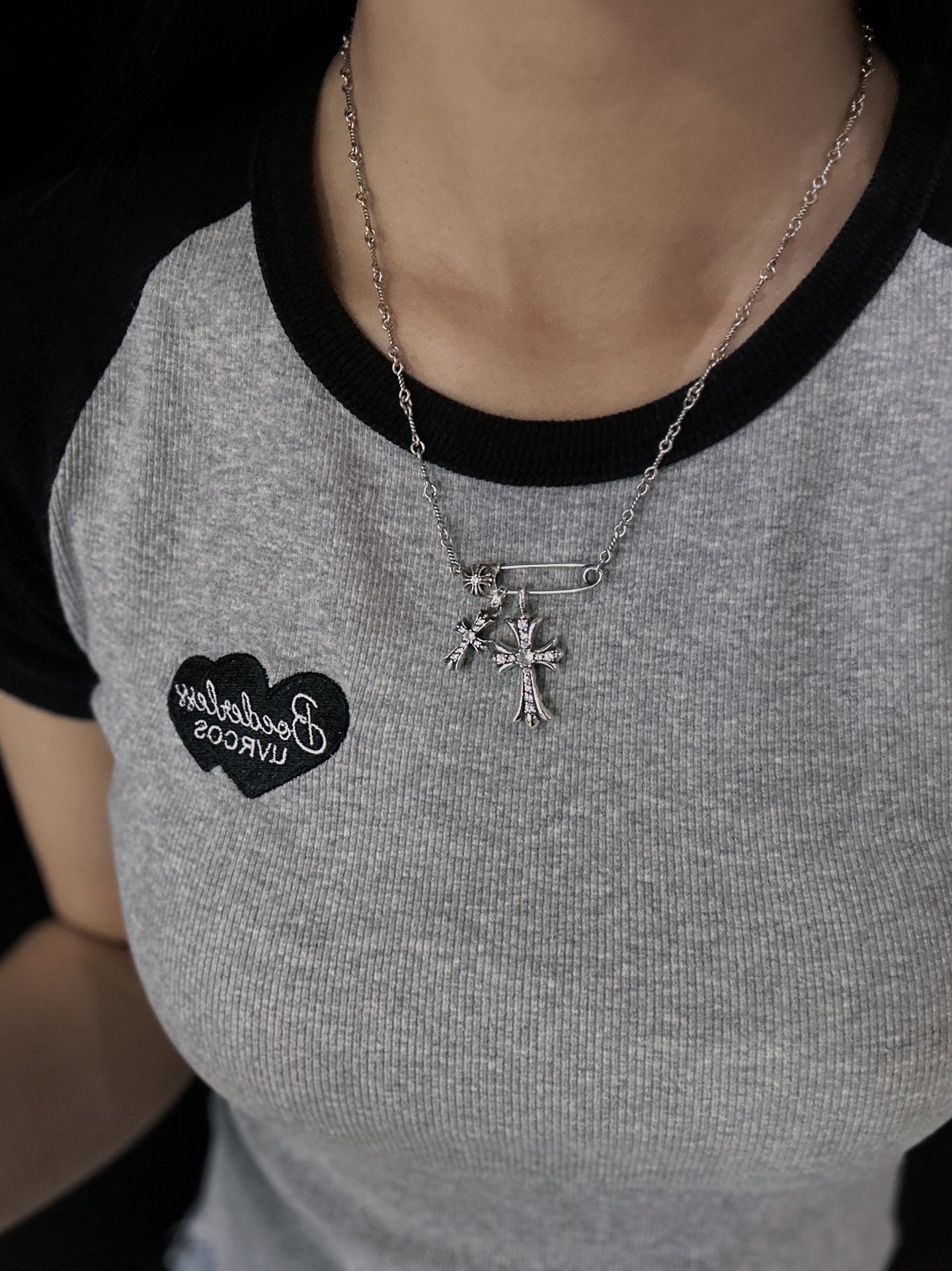 LuxluxHouse Best Quality Accessories Necklace Chrome Hearts