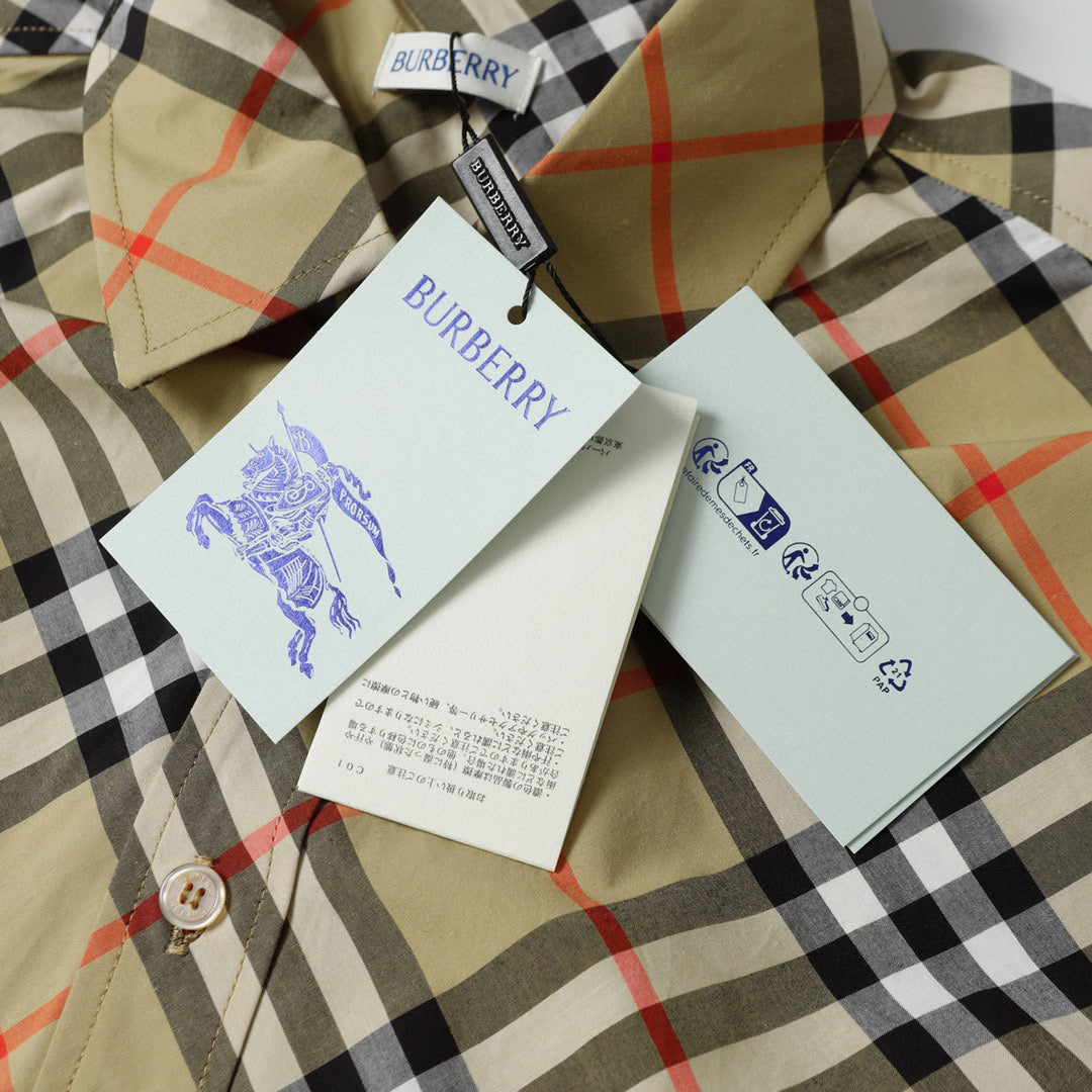 LuxluxHouse Best Quality Clothes Shirts&Polo Burberry