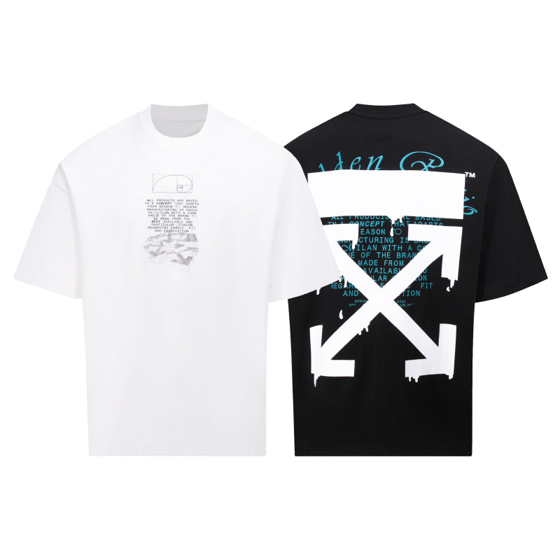 LuxluxHouse Best Quality Clothes Off White T-shirt