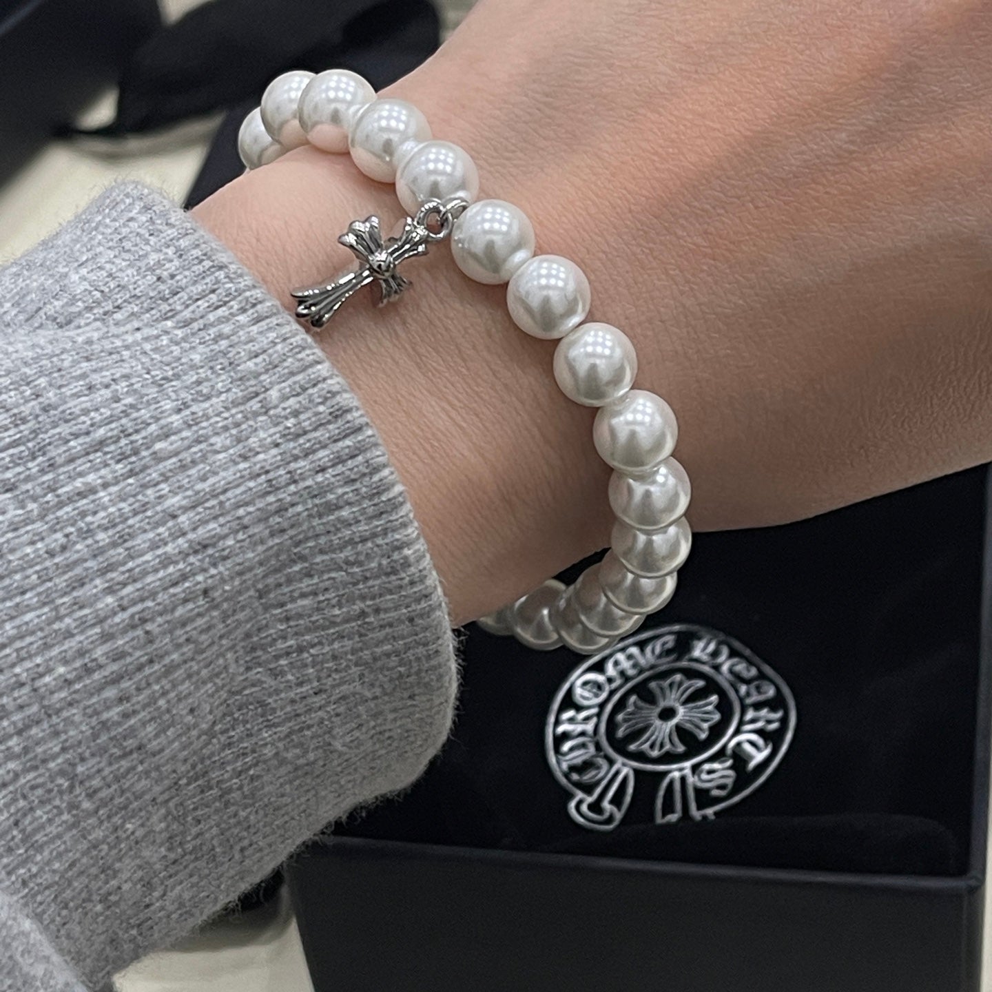 LuxluxHouse Best Quality Accessories Bracelet Necklace Chrome Hearts