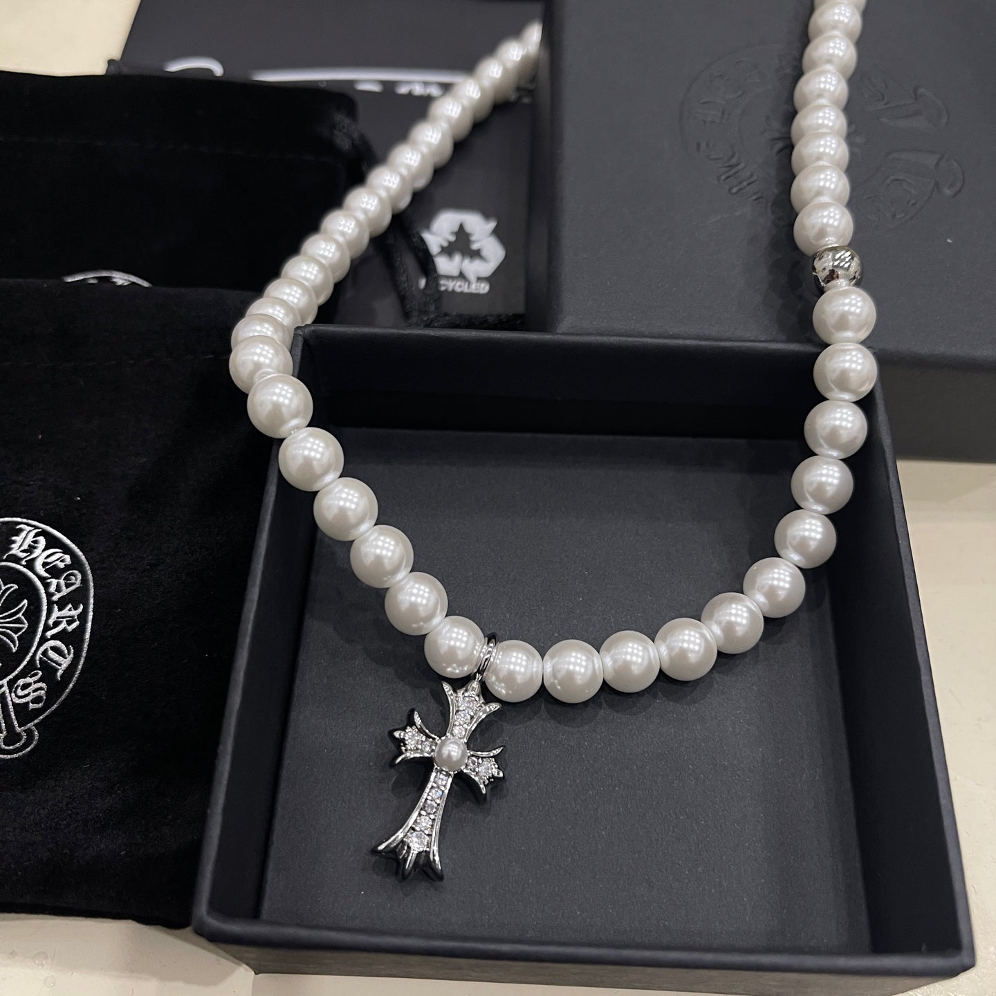 LuxluxHouse Best Quality Accessories Bracelet Necklace Chrome Hearts