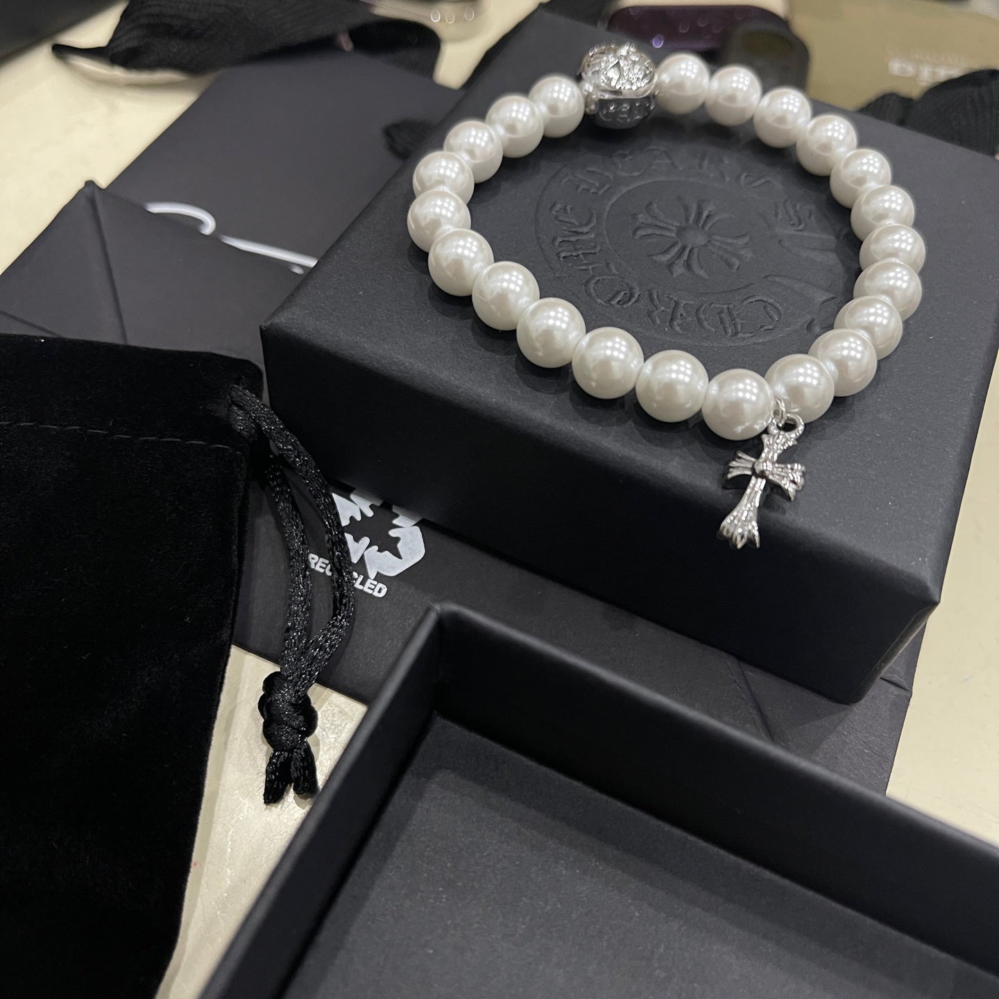 LuxluxHouse Best Quality Accessories Bracelet Necklace Chrome Hearts