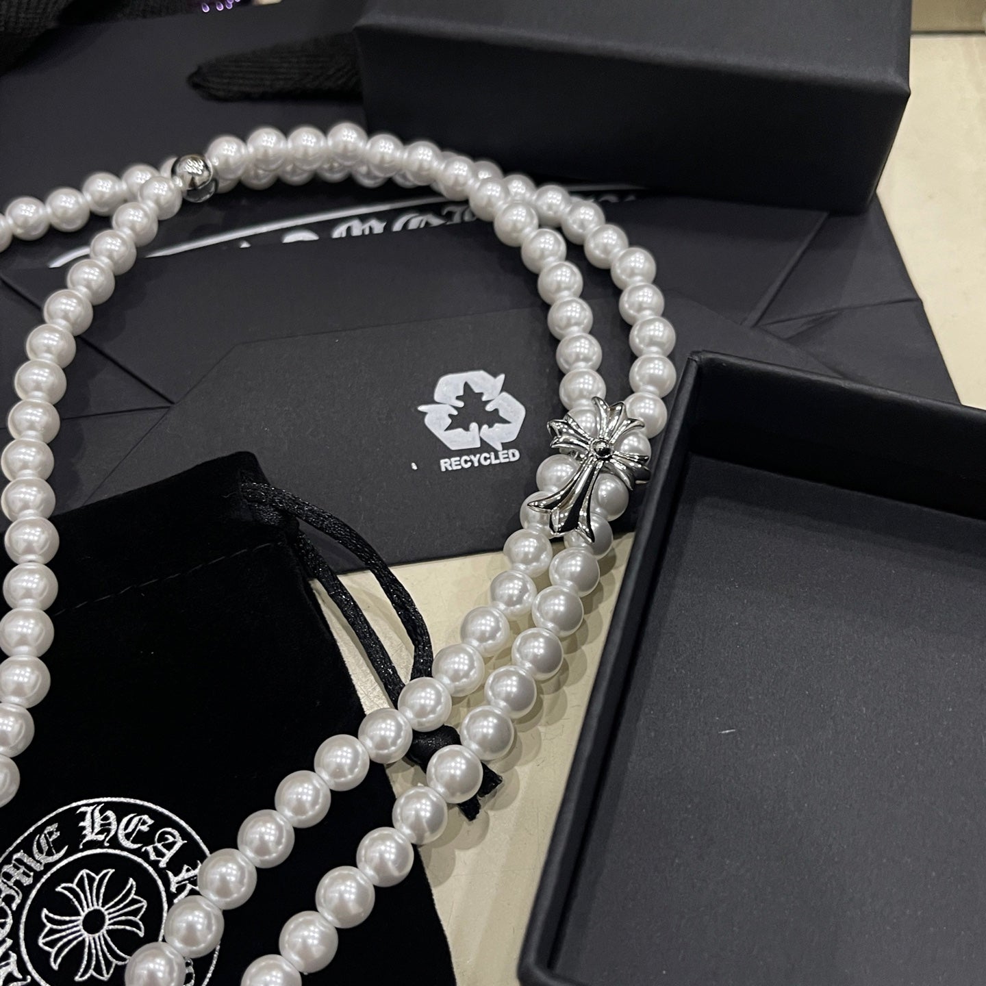 LuxluxHouse Best Quality Accessories Necklace Chrome Hearts