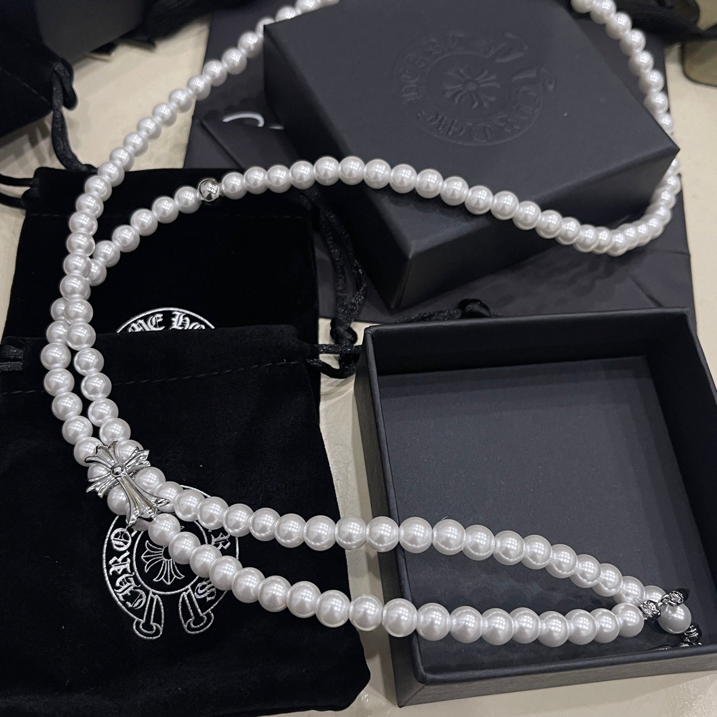 LuxluxHouse Best Quality Accessories Necklace Chrome Hearts