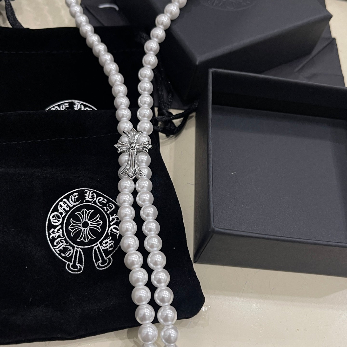 LuxluxHouse Best Quality Accessories Necklace Chrome Hearts