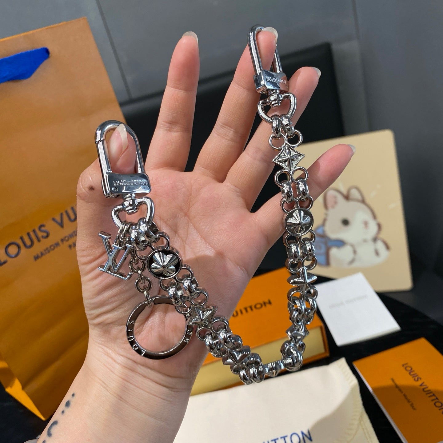 LuxluxHouse Best Quality Accessories Keychain Louis Vuitton