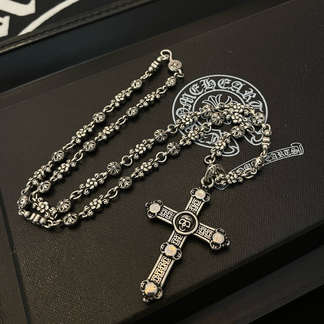 LuxluxHouse Best Quality Accessories Necklace Chrome Hearts