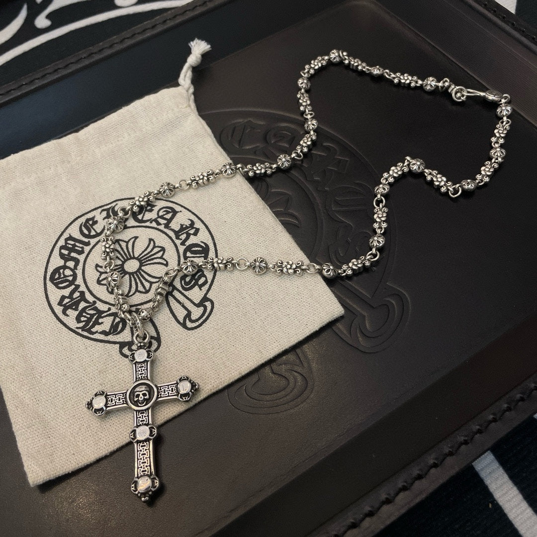 LuxluxHouse Best Quality Accessories Necklace Chrome Hearts