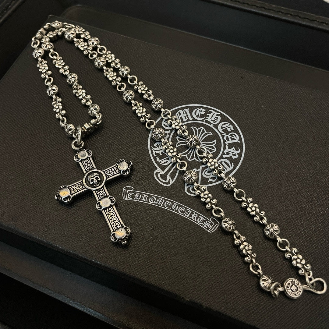 LuxluxHouse Best Quality Accessories Necklace Chrome Hearts