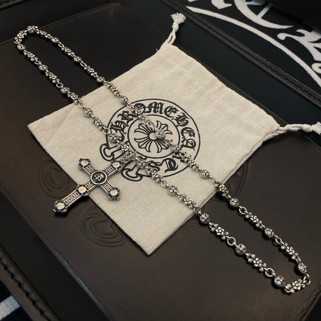 LuxluxHouse Best Quality Accessories Necklace Chrome Hearts