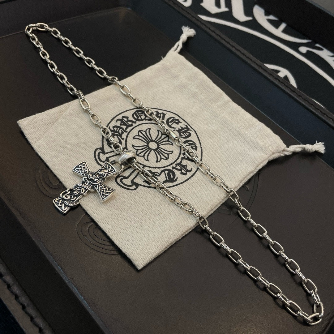 LuxluxHouse Best Quality Accessories Necklace Chrome Hearts