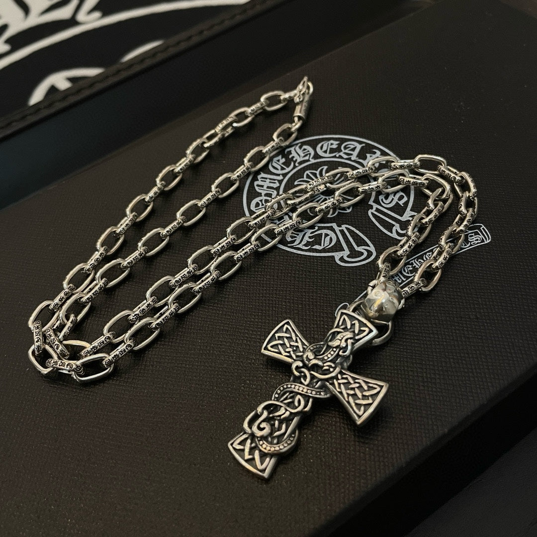 LuxluxHouse Best Quality Accessories Necklace Chrome Hearts