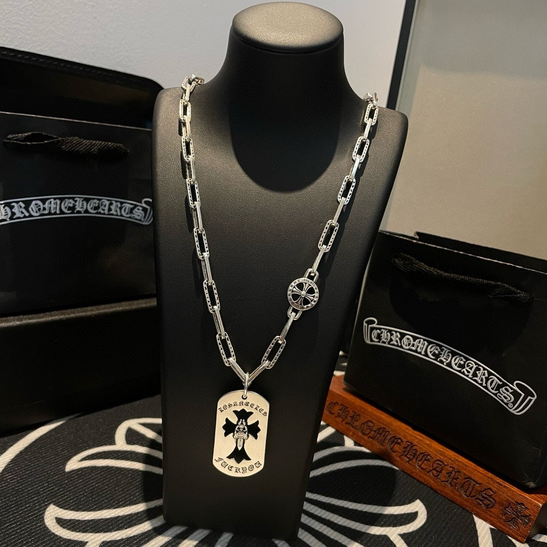 LuxluxHouse Best Quality Accessories Necklace Chrome Hearts