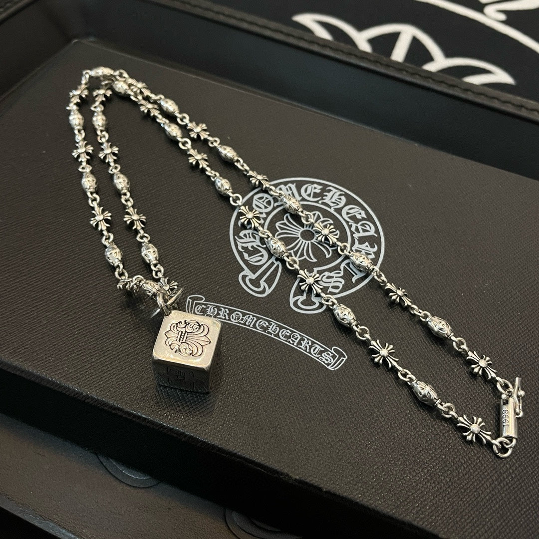 LuxluxHouse Best Quality Accessories Necklace Chrome Hearts