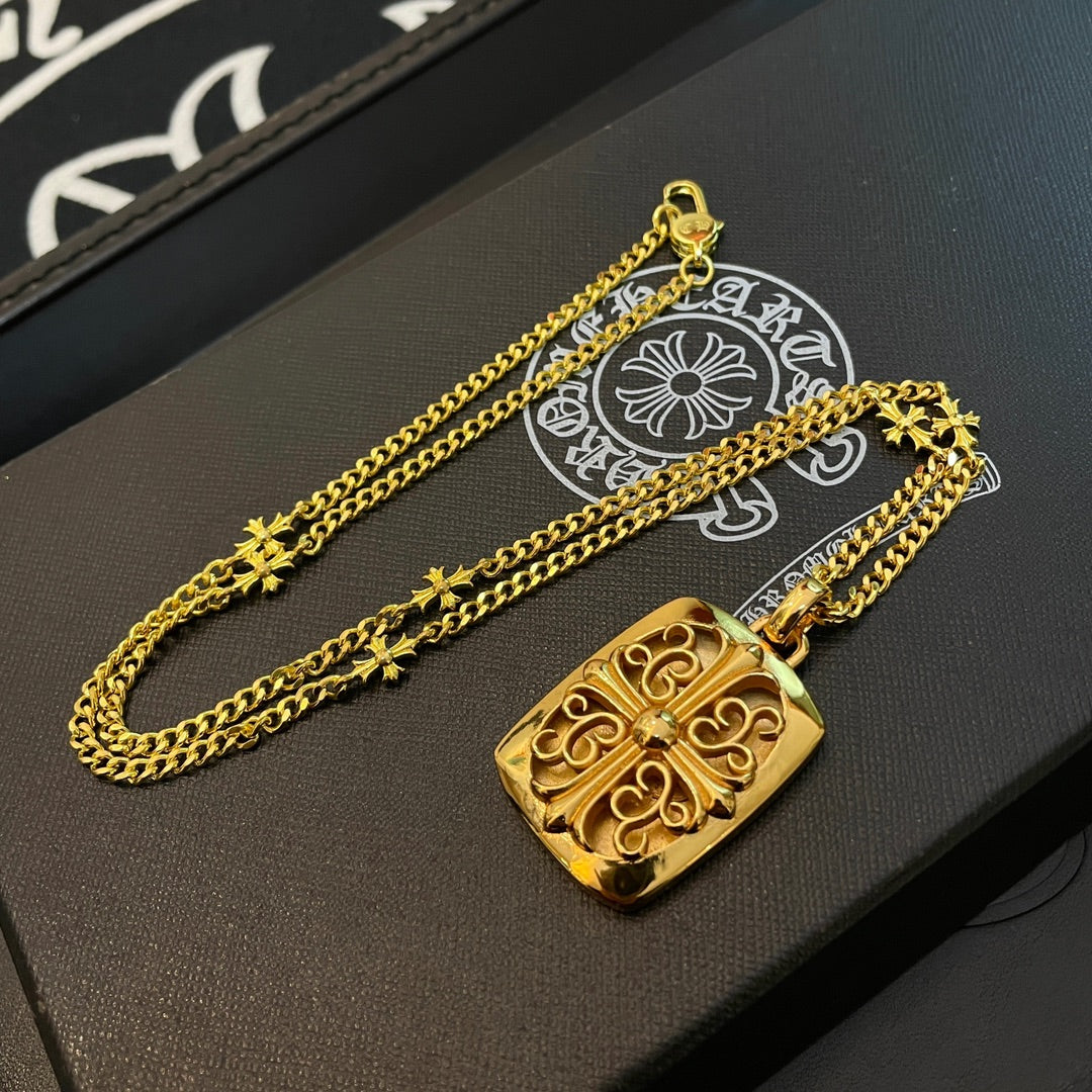 LuxluxHouse Best Quality Accessories Necklace Chrome Hearts