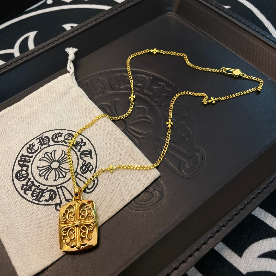 LuxluxHouse Best Quality Accessories Necklace Chrome Hearts