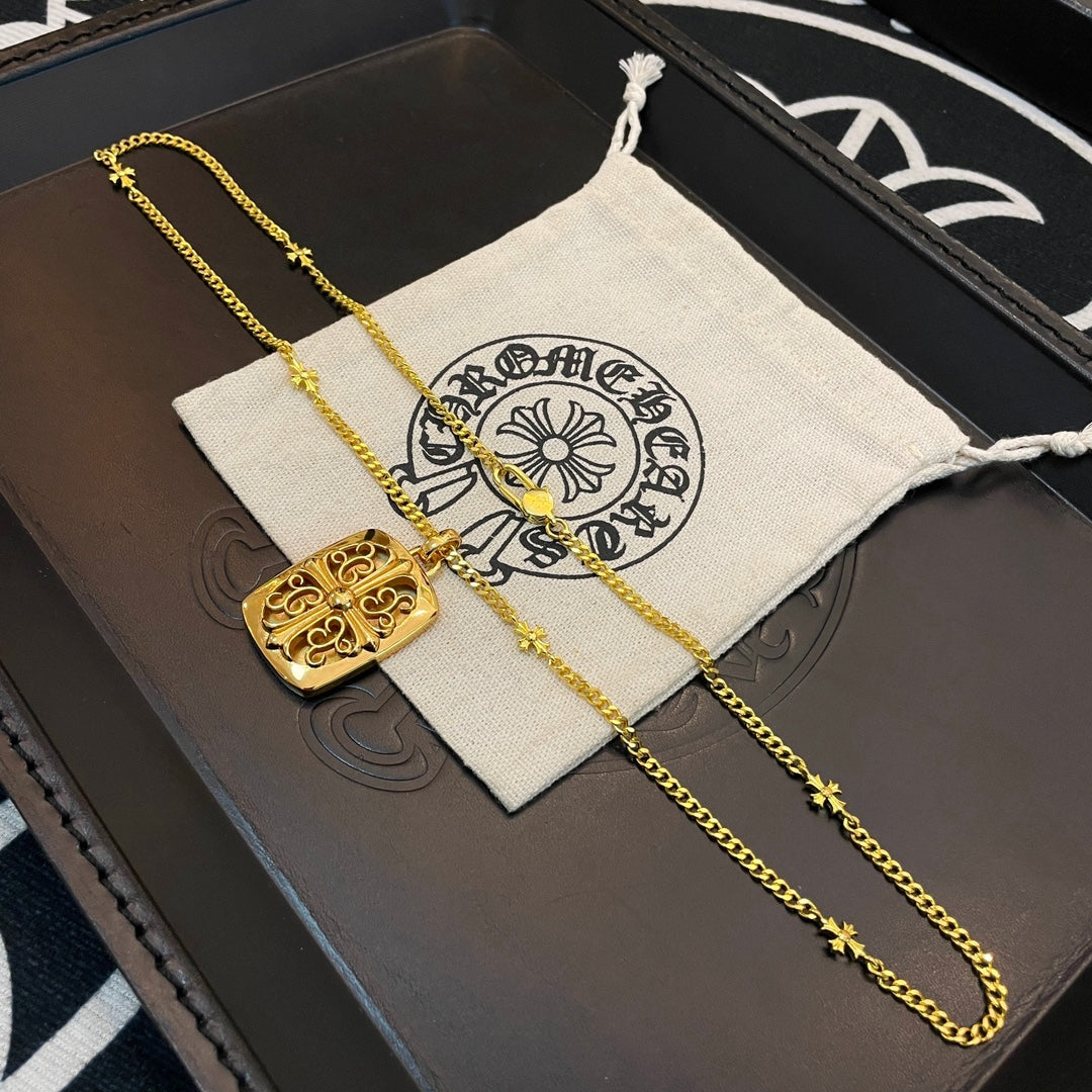 LuxluxHouse Best Quality Accessories Necklace Chrome Hearts