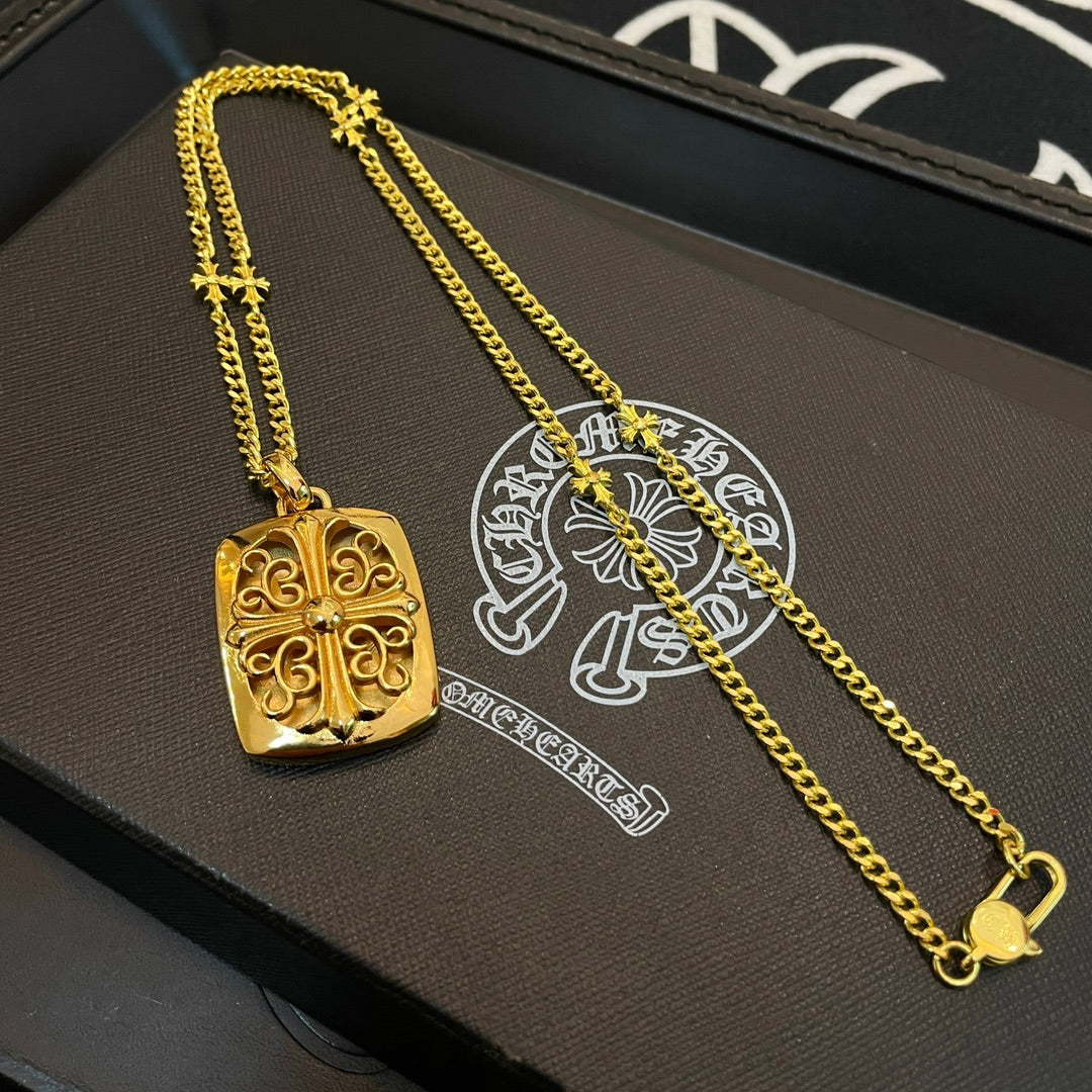 LuxluxHouse Best Quality Accessories Necklace Chrome Hearts