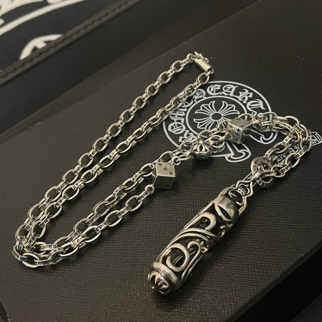 LuxluxHouse Best Quality Accessories Necklace Chrome Hearts