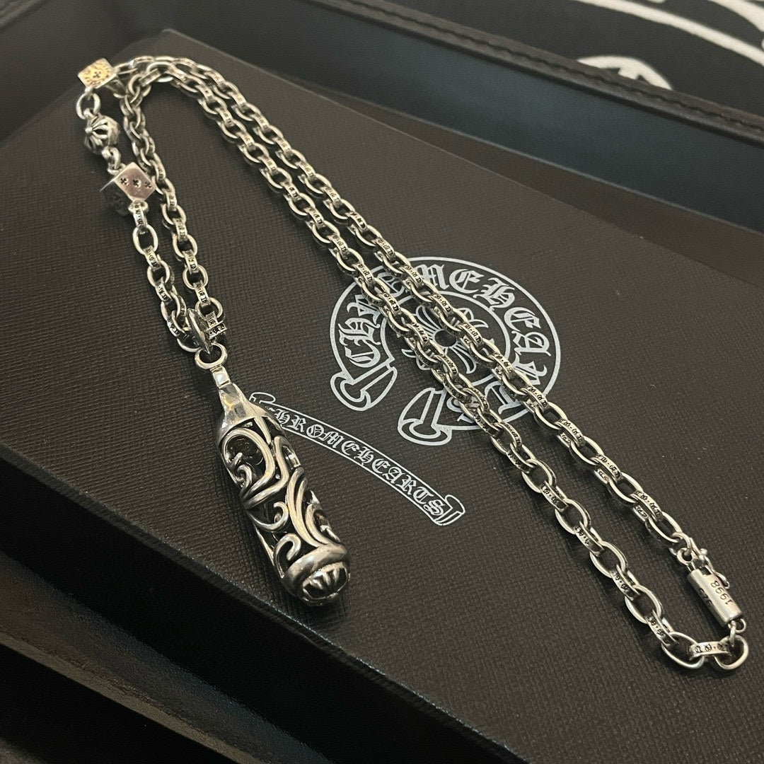 LuxluxHouse Best Quality Accessories Necklace Chrome Hearts