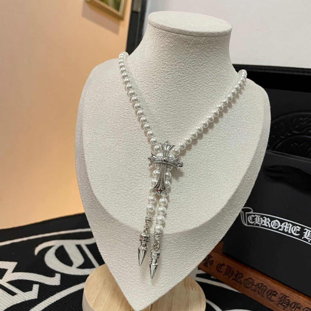 LuxluxHouse Best Quality Accessories Necklace Chrome Hearts