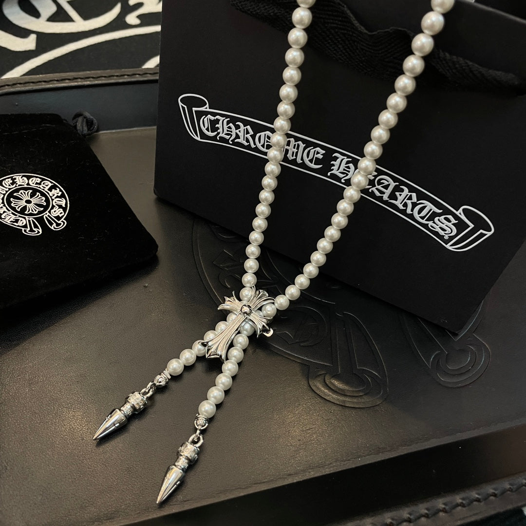 LuxluxHouse Best Quality Accessories Necklace Chrome Hearts