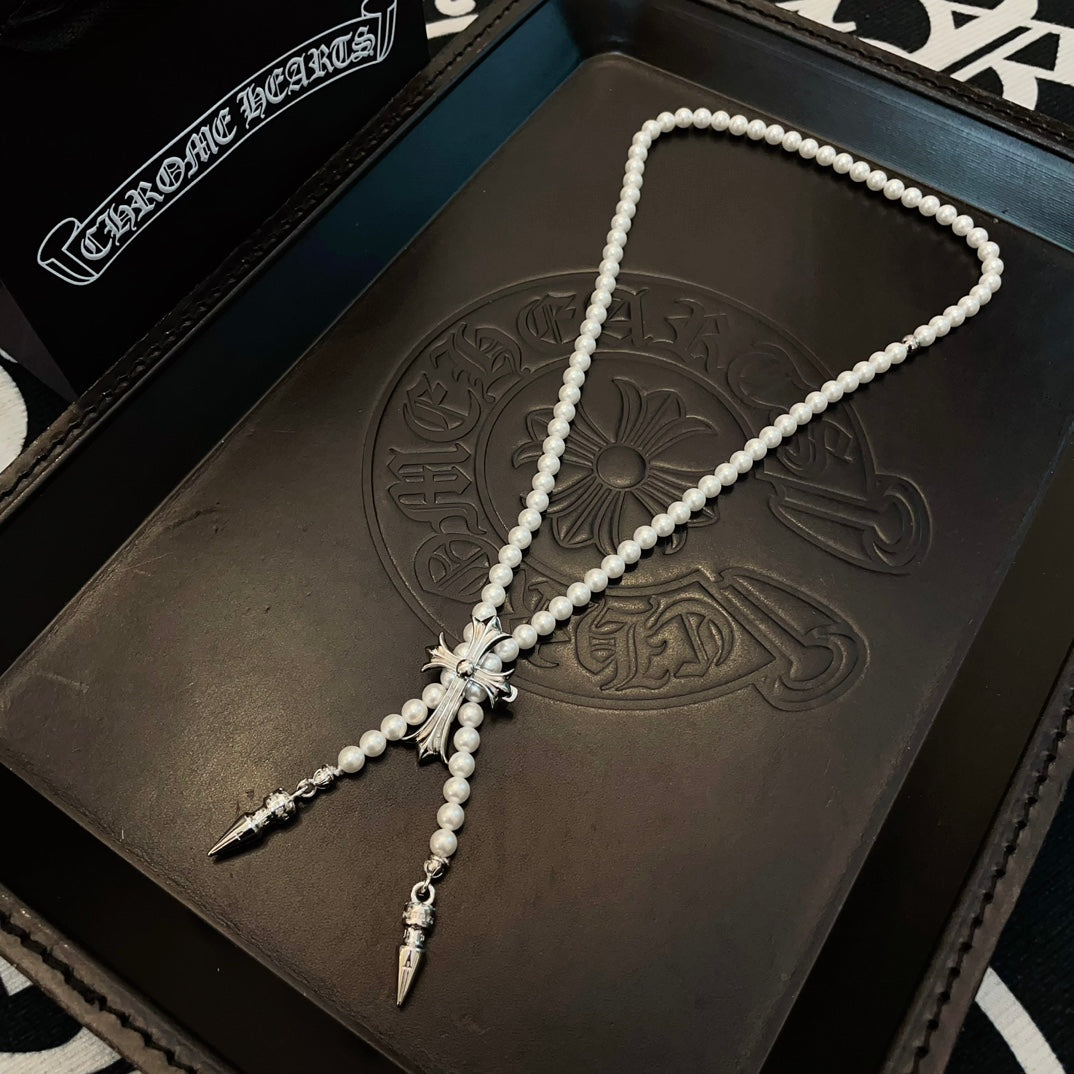 LuxluxHouse Best Quality Accessories Necklace Chrome Hearts