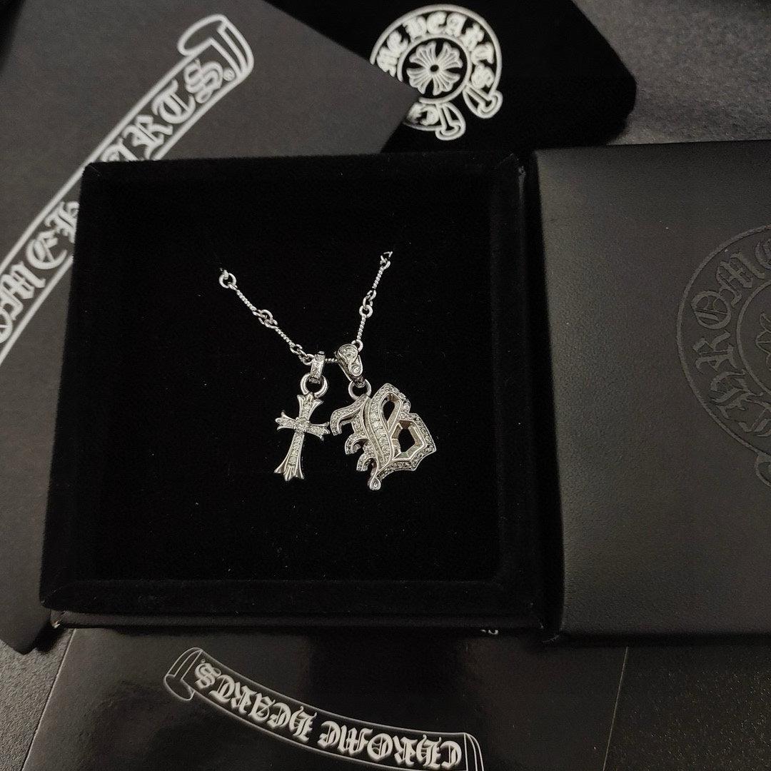 LuxluxHouse Best Quality Accessories Necklace Chrome Hearts