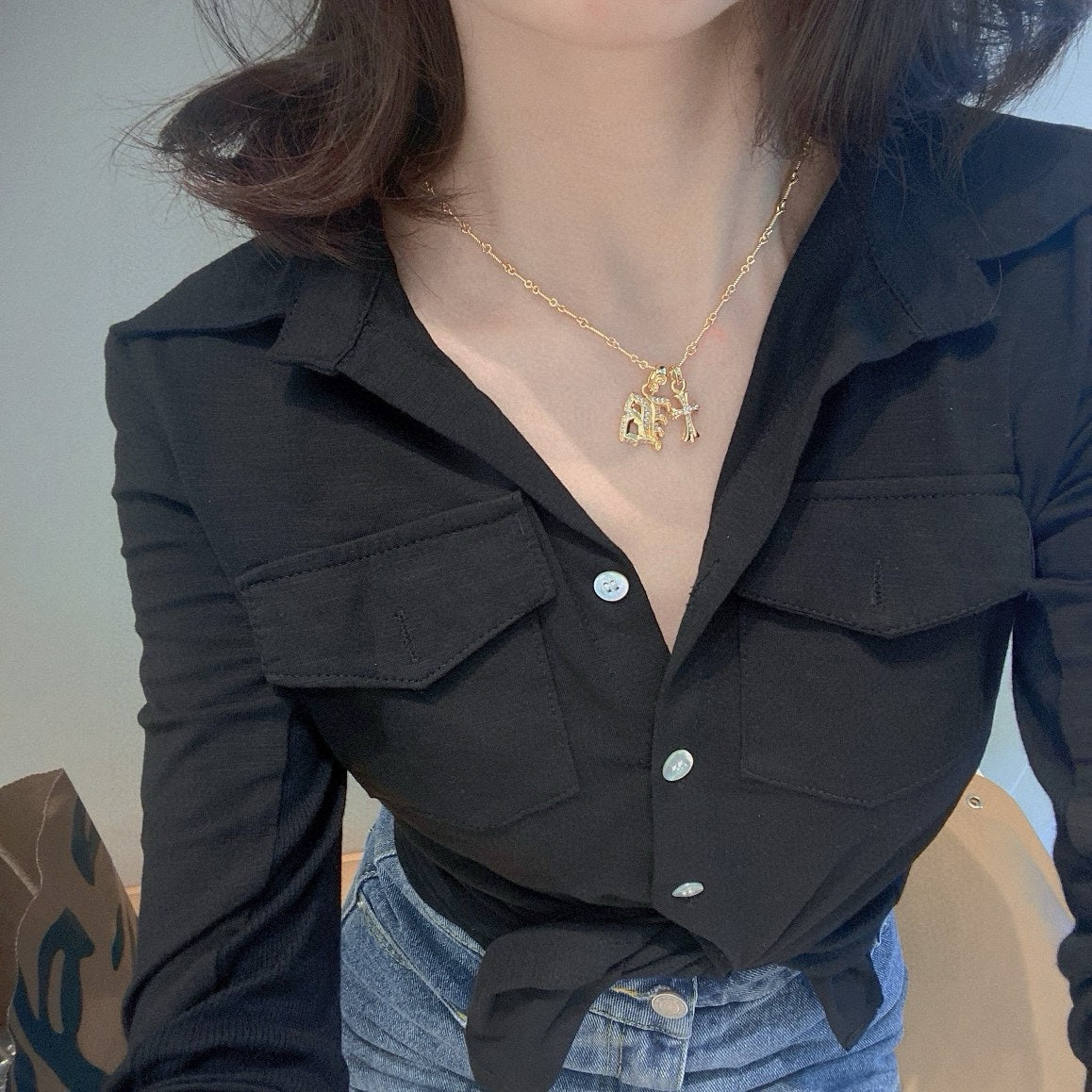LuxluxHouse Best Quality Accessories Necklace Chrome Hearts
